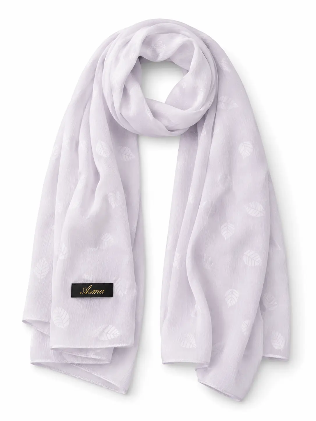 Silk Hijab - Pearl White