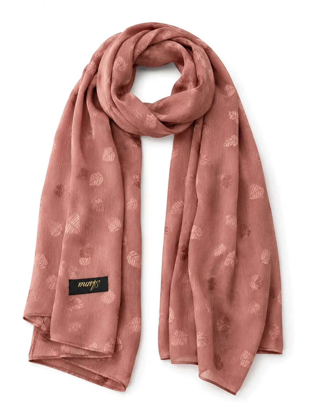 Silk Hijab - Rose Blush