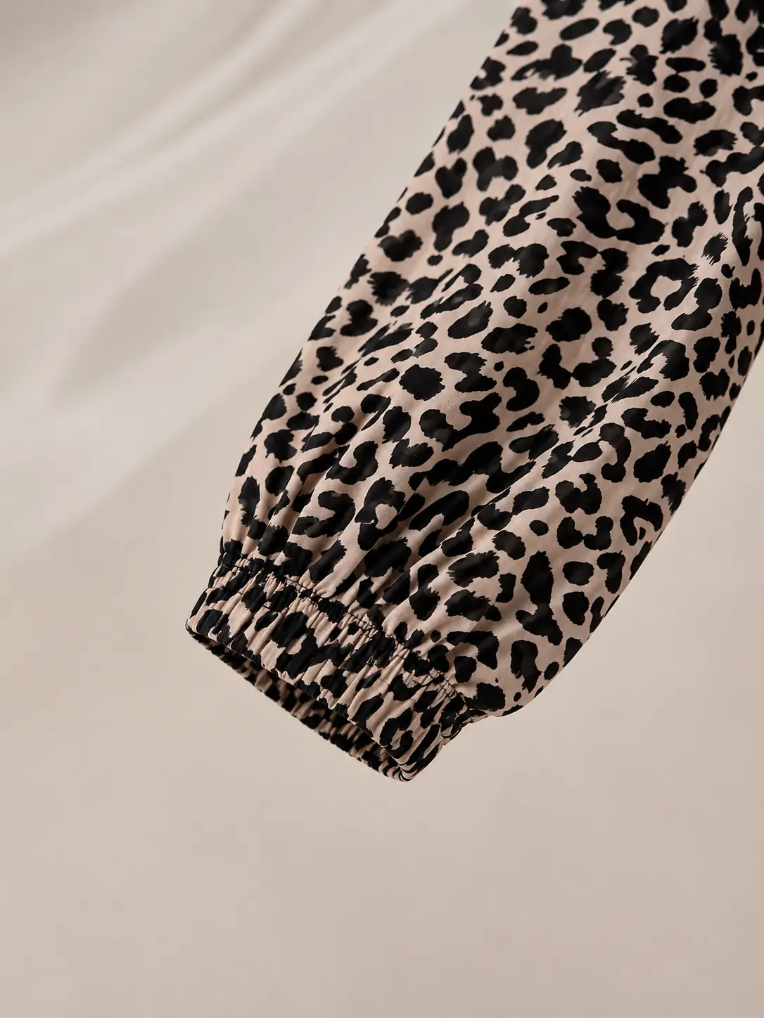 Leopard Print Abaya Set