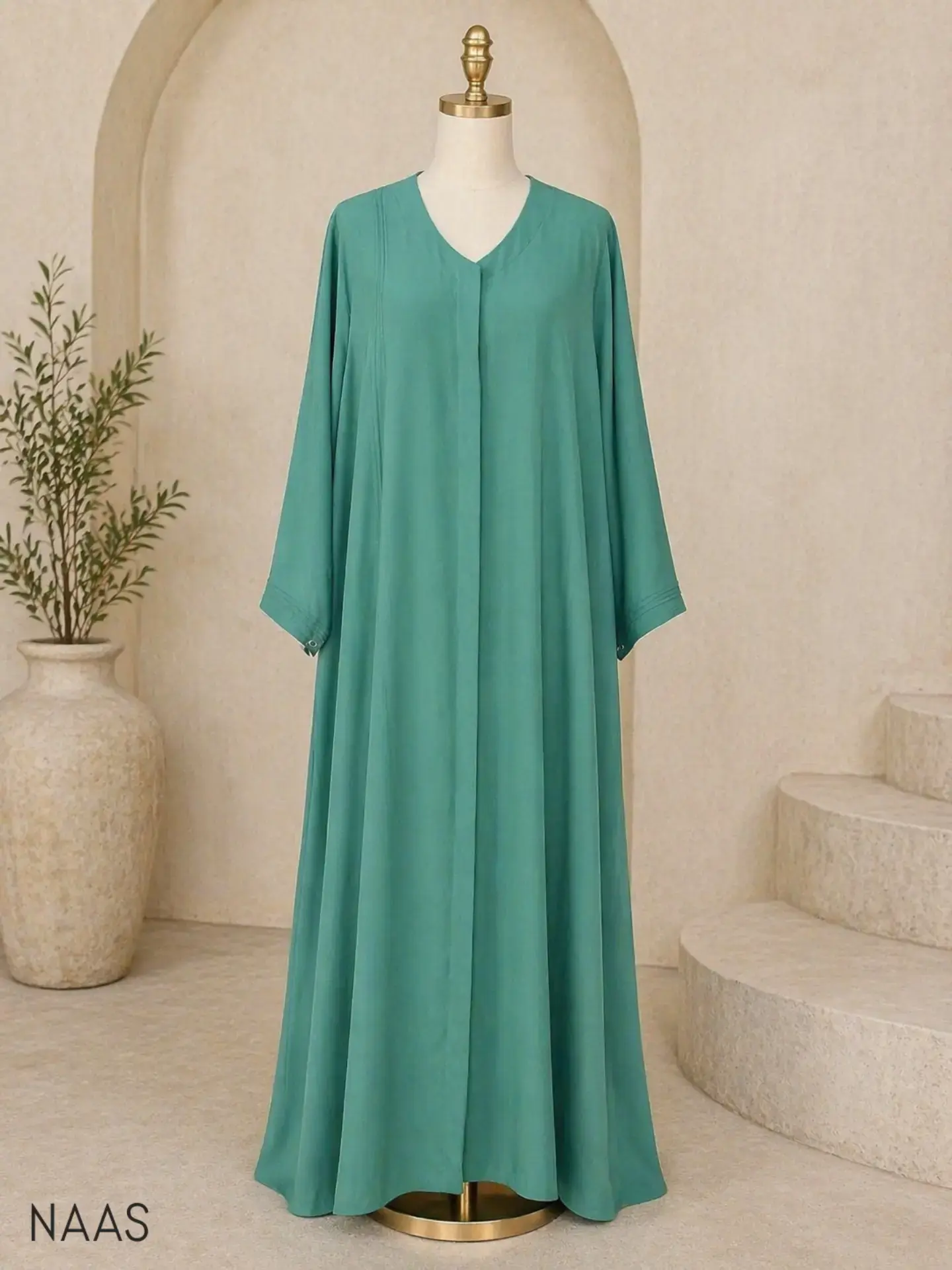 Lina Everyday Abaya – Sage Green