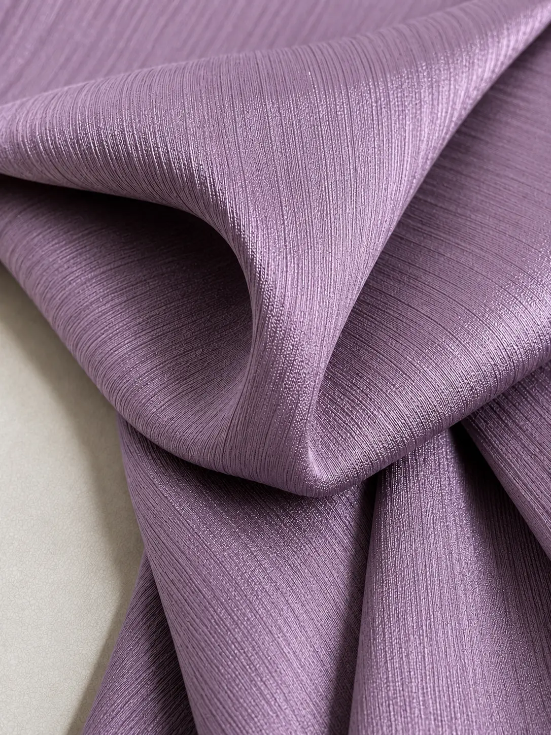 Lavender Mist - Crinkled Silk Hijab 