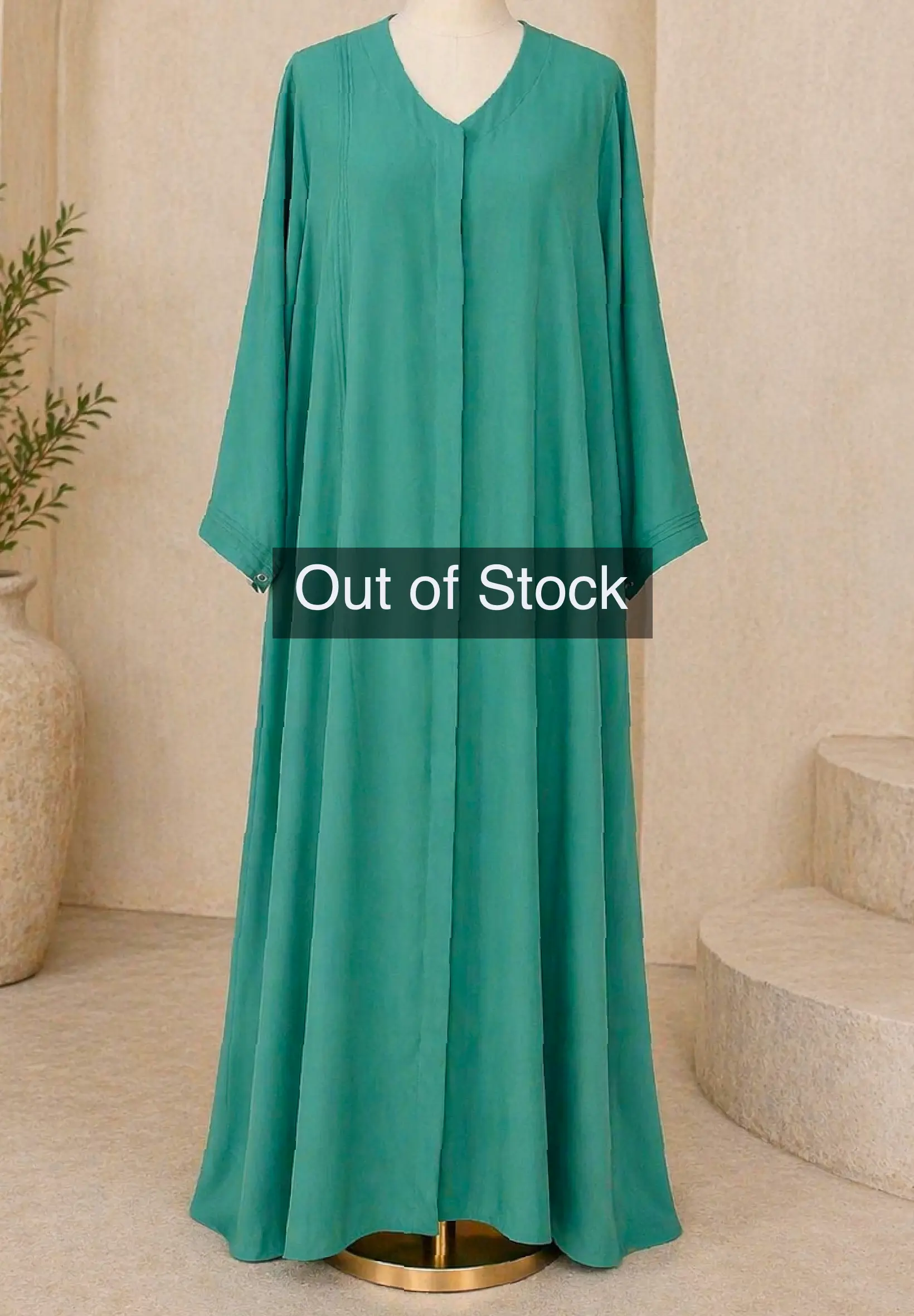 Lina Everyday Abaya – Sage Green