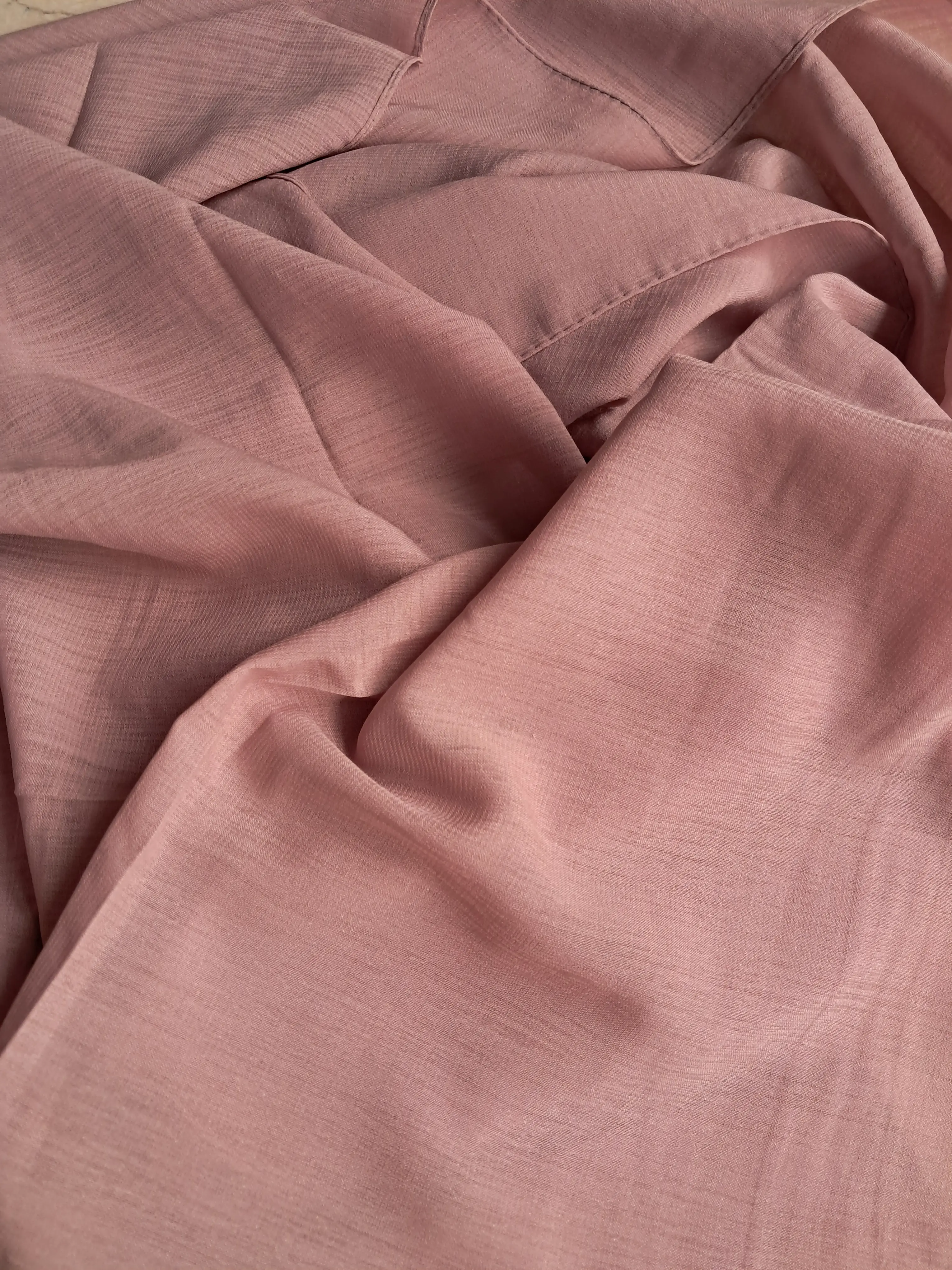 Dusty Rose - Textured Hijab 